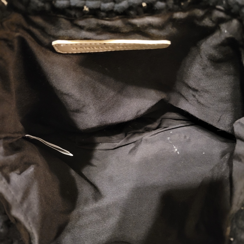 Danielle Nicole Black Boho Fringe Bag - image 6